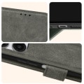 Miniatyrbillede 4 af 5: Etui til Xiaomi Redmi 12 - AVIZAR - Chesterfield - Lommevender - Video Support Funktion - Grå Grå
