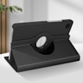 Miniatyrbillede 3 af 5: Étui folio - AVIZAR - Samsung Galaxy Tab A9 - Sort - Rotérbart 360° stativ - Komplet beskyttelse Svart