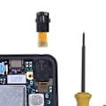 Miniatyrbillede 3 af 4: Nappe Prise Jack til Sony Xperia 10 2 og Sony Xperia 5 2 Sort Svart
