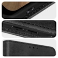 Pikkukuva 4 / 5: Samsung Galaxy A32 5G kotelo - FORCELL - Tender Book - Mokkaefekti - Lompakko - Videotuki - Musta Svart