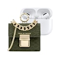 Miniatyrbillede 1 af 3: Mini taske til AirPods, beskyttelse med justerbar skulderrem - Grøn