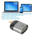 Miniatyrbild 4 av 4: Typ C till Vga Adapter Typ C Hane till Vga DB15P Female Adapter Video Converter för Windows - Android HB017