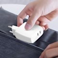 Miniatyrbild 4 av 6: Laddare Vägg 2x USB C 30W Power Delivery PPS Kompakt Format Belkin Vit Vit