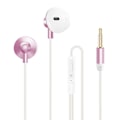 Pikkukuva 2 / 5: Akashi Rose Langalliset kuulokkeet 3,5 mm liittimellä ja integroidulla mikrofonilla Rosa