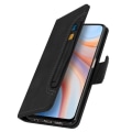 Pikkukuva 2 / 4: Oppo Reno 4Z Case Folio Lompakkoteline Toiminto Musta Musta Svart