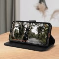 Miniatyrbild 4 av 4: Xiaomi Redmi 9C Fodral - AVIZAR - Skydd med korthållare Stativfunktion - Svart Svart