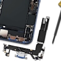 Pikkukuva 4 / 4: USB C Latausliitin iPhone 16 Relife Sininen Blå