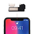 Miniatyrbillede 4 af 4: Intern højttaler til Apple iPhone X erstatningsørestykke sort Svart