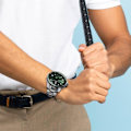 Miniatyrbillede 4 af 4: Sundhedsur 43 mm Hybrid med EKG og SpO2 Scanwatch Horizon Withings Grøn