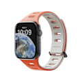 Miniatyrbillede 1 af 6: Urrem til Apple Watch 38/40/41 mm Omvendt Native Union Orange Grå