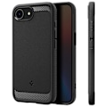 Miniatyrbillede 5 af 5: Coque MagSafe til iPhone 16e Stødabsorberende Forstærket Rugged Armor Mag Spigen SGP Sort Svart