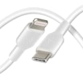 Pikkukuva 2 / 6: USB-C-kaapeli iPhone Lightning Power Delivery 18W MFi-sertifioitu 2m Belkin Valkoinen Vit