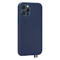 Miniatyrbillede 2 af 5: Hårdt blåt lædercover til iPhone 12/12 Pro ARTEFAKT - Stil og elegance - Optimal beskyttelse Blå