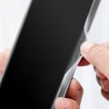 Pikkukuva 4 / 5: Nothing Phone 1 Case Soft Gel Silicone ja 9H Tempered Glass Film Musta ääriviivat Svart