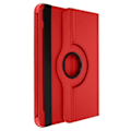 Miniatyrbillede 1 af 5: Folio-etui til Lenovo Tab P11 Pro Gen 2 - Rød - 360° roterende støtte - Fuld beskyttelse - Kornet øko-læder Röd