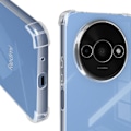 Pikkukuva 3 / 5: Suojakuori - Mayaxess - Xiaomi Redmi A3 - Iskunkestävä - Läpinäkyvä - Silikonigeeli Transparent