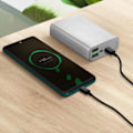 Miniatyrbillede 3 af 4: USB-C til USB-C Strømforsyningskabel 60W Opladningssynkronisering Forever sort Sort