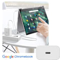 Miniatyrbild 3 av 5: Nätladdare - GOOGLE - GA03502-EU - Strömförsörjning - USB-C - Vit Vit