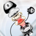 Pikkukuva 3 / 6: In-ear kuulokkeet - LINQ - Musta - 3,5 mm:n liitin - Handsfree-sarja - Punottua nylonia Svart