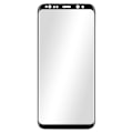Miniatyrbillede 1 af 4: Film til Samsung S9 Plus Hærdet Glas Forstærkede Kanter Buede Hardglas Max 3mk Sort
