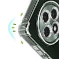 Pikkukuva 3 / 5: Oppo Reno 12F:n Antishock-vuoti, joustava, vahvistetut kulmat, läpinäkyvä Transparent