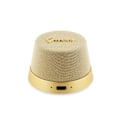 Miniatyrbild 1 av 3: 3W Bluetooth 5.3-högtalare MagSafe kompatibel med mikrofon och brusreducering Guess Gold Gul