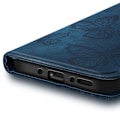 Pikkukuva 5 / 5: Samsung Galaxy A26: Butterfly Case, Wallet, and Video Stand, Blue Blå