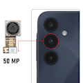 Miniatyrbillede 3 af 4: Hovedkamera til Samsung Galaxy A16 50MP Samsung Sort Svart