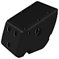 Miniatyrbillede 3 af 4: Bloc System for Folding Scooter Zero 8 Original Zero Black Svart