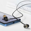 Miniatyrbillede 3 af 5: USB-C hovedtelefoner med ledning - LINQ - In-ear - Integreret mikrofon - 1,2 m - Sort Svart