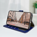 Miniatyrbillede 3 af 5: Vivo V23 5G etui - AVIZAR - Wallet Flip Video Support - Blå Blå