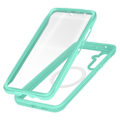 Miniatyrbillede 2 af 6: MagSafe Case til Samsung Galaxy S23 FE Vandtæt Anti-Shock Redpepper Bleg Grøn Transparent