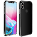 Pikkukuva 3 / 4: iPhone X / XS kuori - Täydellinen suoja - Ultra-läpinäkyvä - Geelisilicone - Kovakristalli Transparent