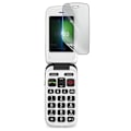 Pikkukuva 1 / 4: Näytönsuoja - 3MK - Doro Phone Easy 610 - Iskunkestävä Hydrogeeli - Läpinäkyvä - Naarmuuntumaton Transparent