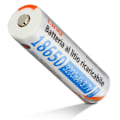 Pikkukuva 2 / 4: 2 18650 litiumparistoa 3200mAh 3.7V ladattava vakiopää 3200JT LinQ Orange