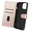 Miniatyrbild 2 av 5: Skal till iPhone 15 Pro Max - AVIZAR - Chesterfield - Stativfunktion - Rosa Rosa