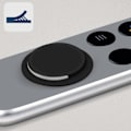 Pikkukuva 4 / 4: Suojakuori - Apple - Airtag - Pehmeä silikoni - Ultra-tarttuva liimapinta - Musta Svart