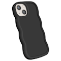 Miniatyrbillede 2 af 5: Coque til iPhone 13 Silikone Stødabsorberende Candy Serie Sort Svart