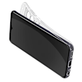 Miniatyrbillede 4 af 5: Vivo Y76 5G etui Blødt silikone 9H hærdet glasfilm sort - AVIZAR - Beskyttelsespakke Svart