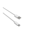 Miniatyrbillede 1 af 4: USB-C til USB-A 3A Opladning og synkronisering POP-kollektion 1,5m Jaym Hvid Vit