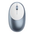 Miniatyrbillede 2 af 5: Bluetooth Mus Ergonomisk Design Genopladelig USB-C M1 Satechi Blå Blå