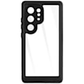 Miniatyrbillede 1 af 6: Vandtæt etui til Samsung Galaxy S24 Ultra - REDPEPPER - Sort - Fuld beskyttelse - IP68 Transparent