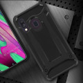 Miniatyrbillede 3 af 4: Cover til Samsung Galaxy A40 Hybrid Relief Design Anti-fall Defender II Sort