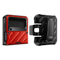 Miniatyrbillede 2 af 5: Samsung Galaxy Z Flip 4 Multilayer Unicorn Beetle Pro etui Supcase Rød Röd
