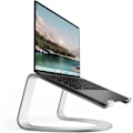 Miniatyrbild 1 av 3: Laptopställ - TOLV SÖDER - Curve SE - Ergonomiskt - Aluminium - Silver