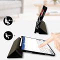 Miniatyrbillede 3 af 4: iPad Pro 12.9 2020 Cover - DUX DUCIS - Øko-læder - Video- og Tastaturstøtte - Væk-tilstand - Sort Svart
