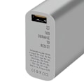 Miniatyrbillede 2 af 4: Eksternt batteri 9600 mAh + USB-C strømforsyning og hurtig opladning Taktisk grå