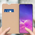 Miniatyrbillede 4 af 4: Housse - DUX DUCIS - Galaxy S10 Lite - Øko-læder - Videostøtte - Rose Gold Rose guld