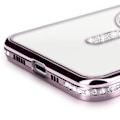 Pikkukuva 4 / 6: Coque Diamant pour iPhone 13 Pro MagSafe Contour Strass Violet Lila