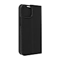 Miniatyrbillede 2 af 4: iPhone 13 Pro Cover - AKASHI - Sort - Øko-læder - Video Støtte - Kortholder Svart
